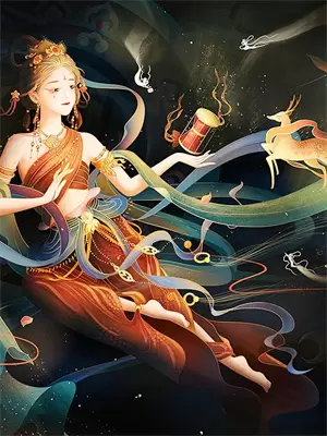 路灯与月光如同一条线